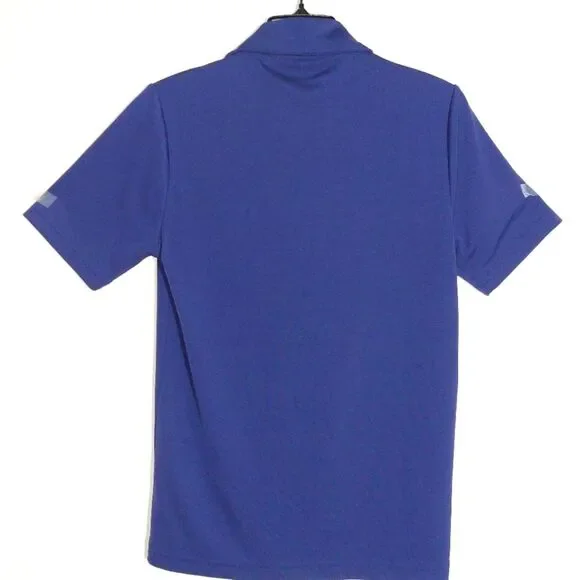 Alo Women's Yoga Active Gym Golf Performance Polo Shirt Royal Blue Size XS EUC - Picture 5 of 8